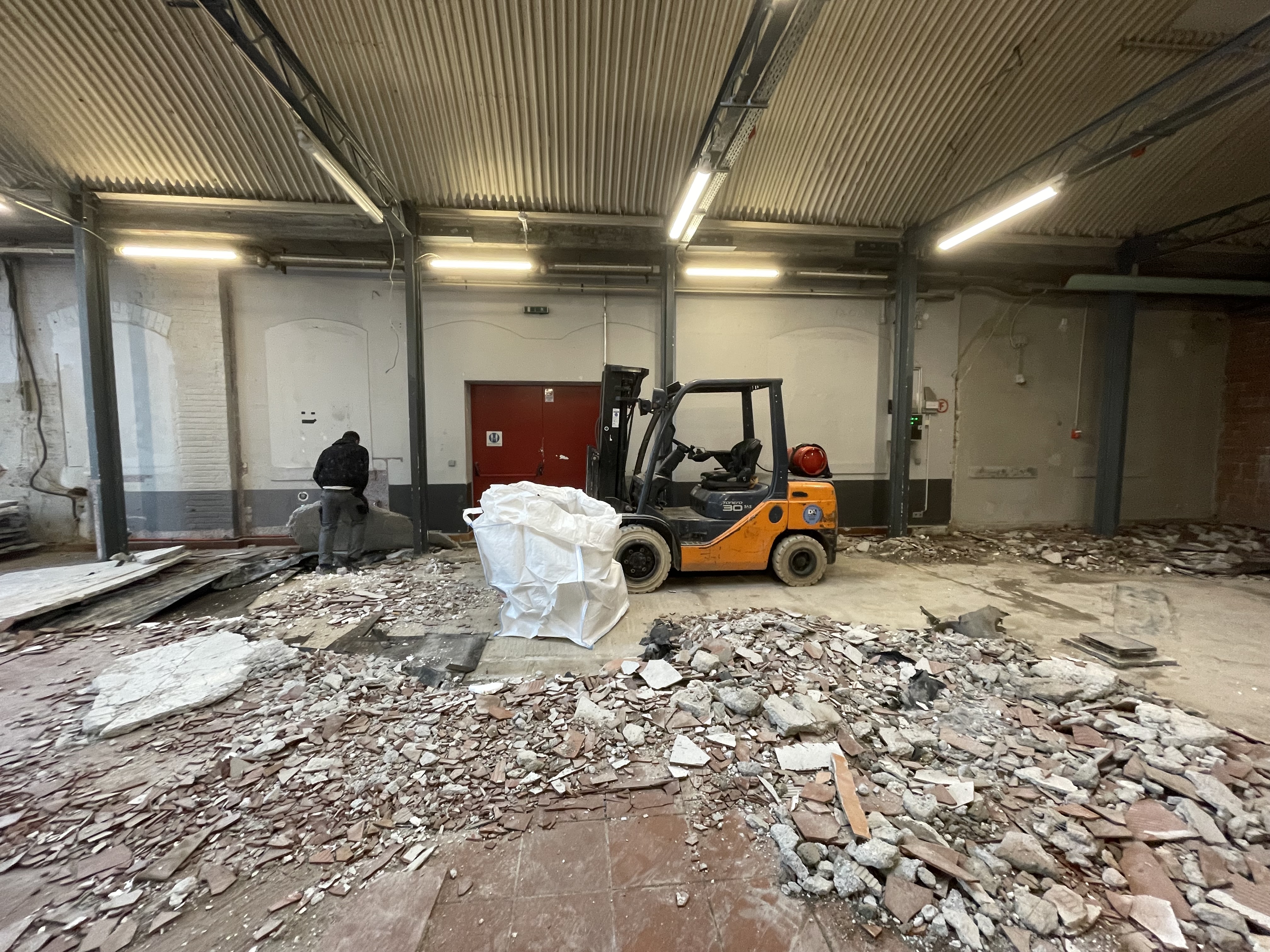 Umbau Komma Cafe Saal 202242