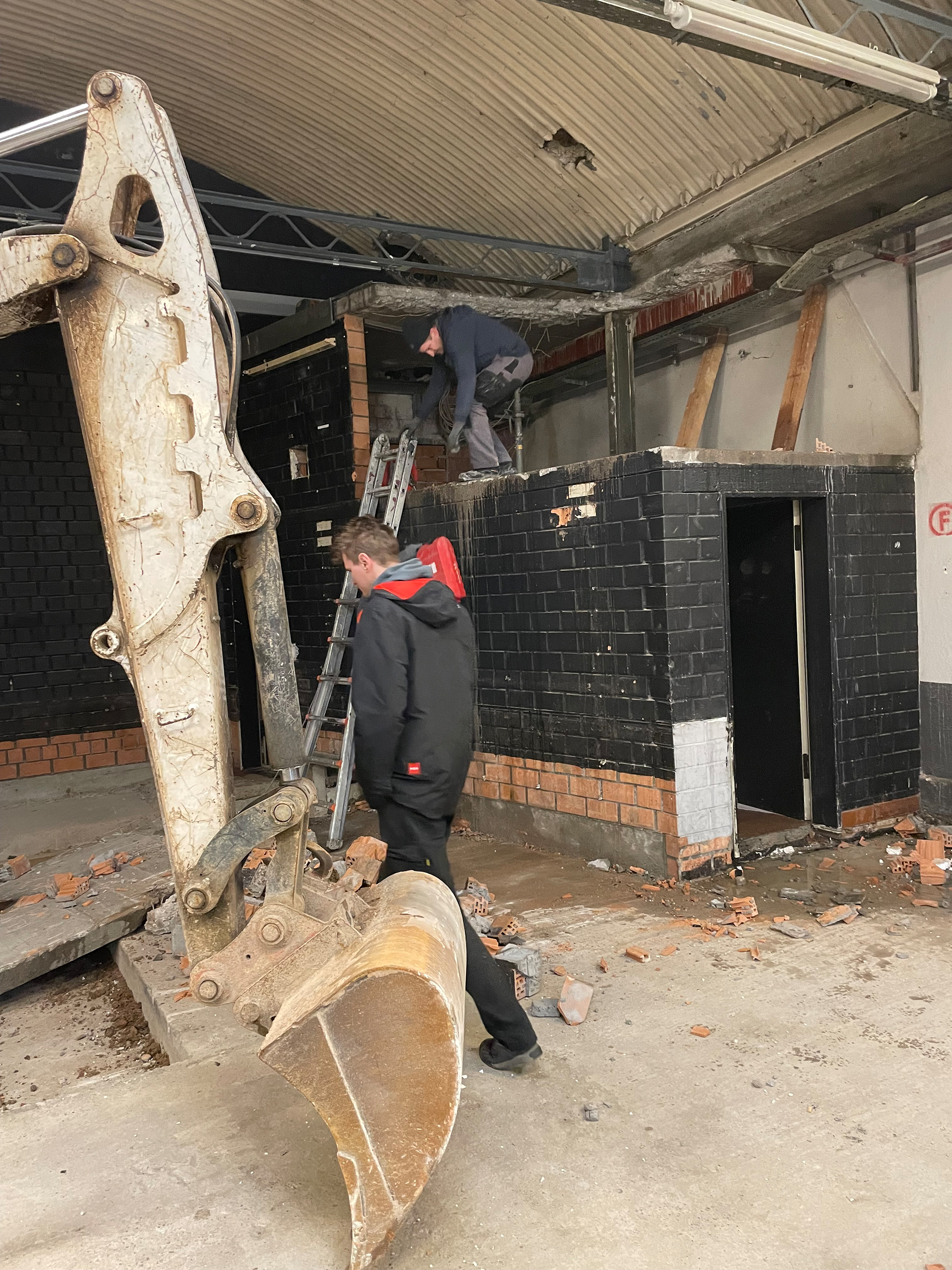 Umbau Komma Cafe Saal 202248
