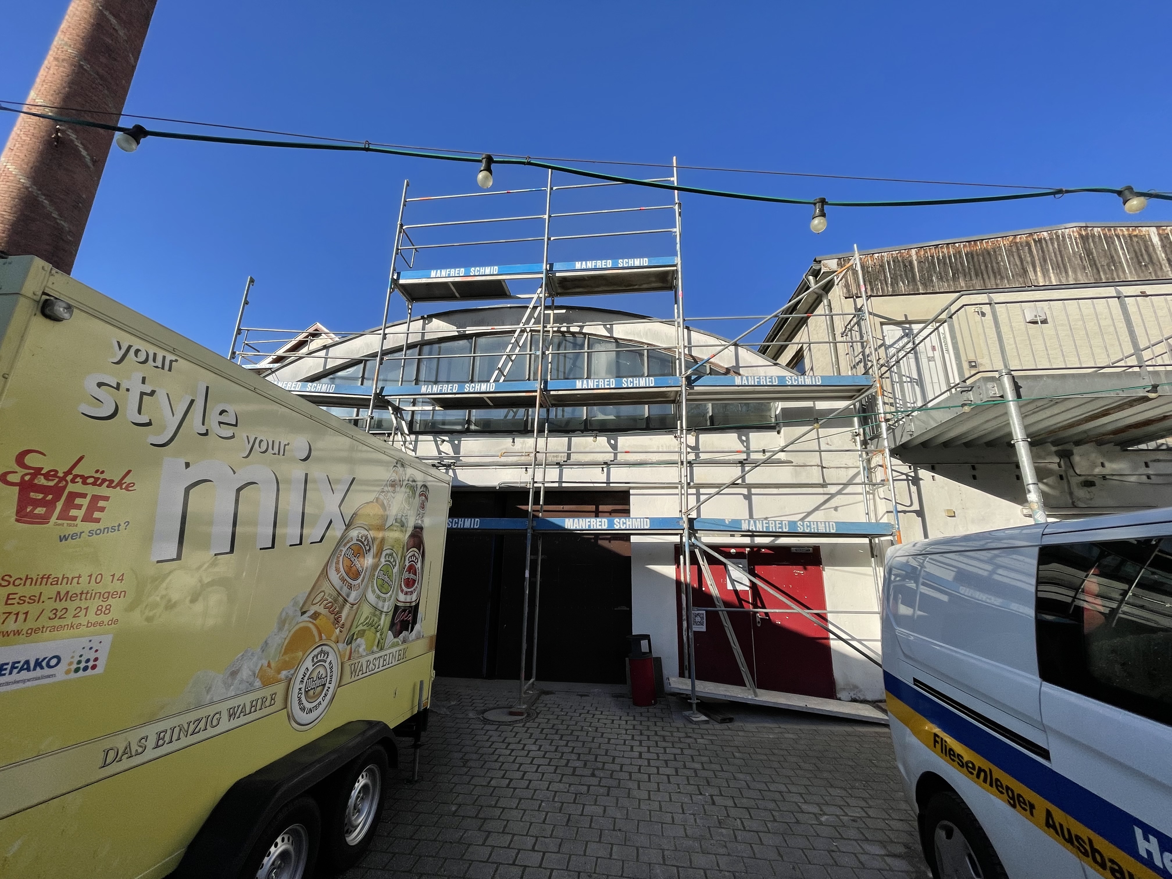 Umbau Komma Cafe Saal 202259